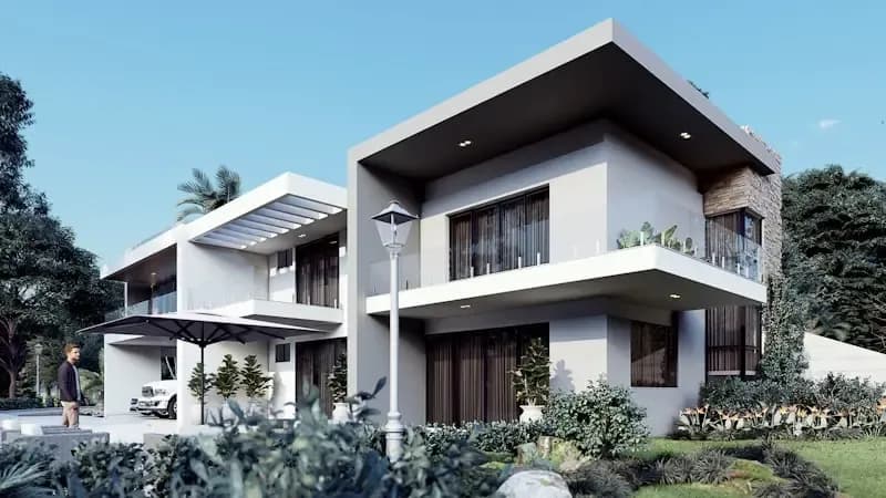 Duplex House Architecture - Image 1